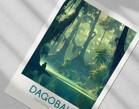 Dagobah National Park Poster Star Wars Travel Art Print 1792604075