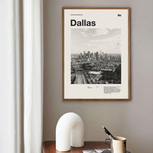 Dallas Art Print  Dallas Poster  Dallas Wall Art  Mid Century Poster  Travel Print Art  Texas 1591762373