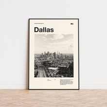 Dallas Art Print  Dallas Poster  Dallas Wall Art  Mid Century Poster  Travel Print Art  Texas 1591762373