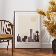 Dallas Poster Print, Dallas Travel Poster, Dallas Minimalistic Wall Art, Dallas, Texas, United States 1882436813