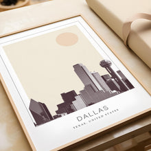 Dallas Poster Print, Dallas Travel Poster, Dallas Minimalistic Wall Art, Dallas, Texas, United States 1882436813