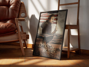 Dances With Wolves Movie Poster Kevin Costner, Retro Home Decor (Printable Wall Art) 1875725862