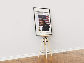 Dances with Wolves Poster, Kevin Costner's 1990 Film Print, Western Movie Dances with Wolves Print Poster, Movie Wall Decor Idea 4295836533