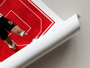 Daniel Ballard Poster Sunderland Fan Gift, Football Wall Art 4394934320