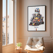Daniel Ricciardo Red Bull Racing Poster F1 Wall Art 1782906324