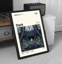 Dark Tv Series Poster, Mid-Century Modern Art, Minimalist Movie Poster 4425444550