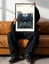 Dark Tv Series Poster, Mid-Century Modern Art, Minimalist Movie Poster 4425444550