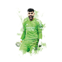 David Raya - 202324 - Home Kit - Football Poster - Football Print 1685455774