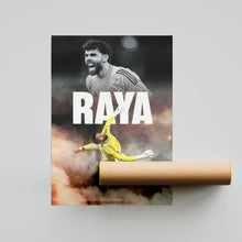 David Raya Football Poster Arsenal Football Art Print 4445363787