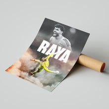 David Raya Football Poster Arsenal Football Art Print 4445363787