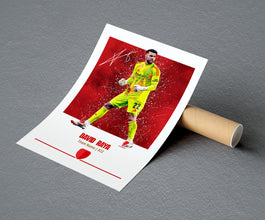 David Raya Poster Football Posters, Football Prints 1890764611