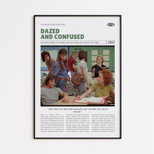 Dazed and Confused, Richard Linklater, Retro Movie Poster, Custom Movie Poster Print 4421165929