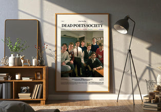 Dead Poets Society Poster, Robin Williams Poster, Peter Weir Film Dead Poets Society Print, Cult Movie Poster, Gift Movie Wall Art Idea 4349820041