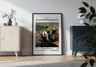 Dead Poets Society Poster, Robin Williams Poster, Peter Weir Film Dead Poets Society Print, Cult Movie Poster, Gift Movie Wall Art Idea 4349820041 6691