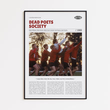 Dead Poets Society, Peter Weir, Retro Movie Poster, Custom Movie Poster 4421168733
