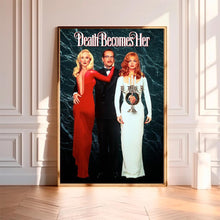 Death Becomes Her (1992)--Movie Poster,High Quality Canvas Print, Wall Art, Room Decor, Art Poster For Gift Unframed 1829109565