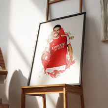 Declan Rice - 202324 - Home Kit - Football Poster - Football Print 1524956949