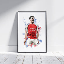 Declan Rice - 202425 - Home Kit - Football Poster - Football Print 1853875087