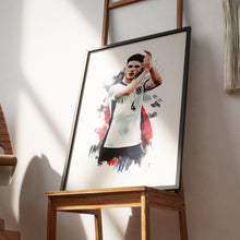 Declan Rice - England - Football Poster - Football Print 1057938113