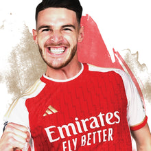 Declan Rice Football Poster 202324 Home Kit ( Download) 1512850008