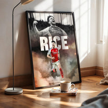 Declan Rice Football Poster Arsenal Football Art Print 4394924113