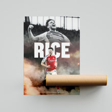 Declan Rice Football Poster Arsenal Football Art Print 4394924113