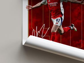 Declan Rice Football Poster North London Club Wall Art 4384295701