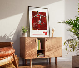 Declan Rice Football Poster North London Club Wall Art 4384295701