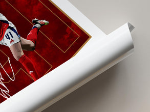 Declan Rice Football Poster North London Club Wall Art 4384295701