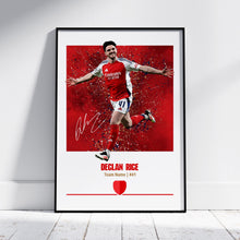Declan Rice Poster Football Posters, Football Prints 1855928378