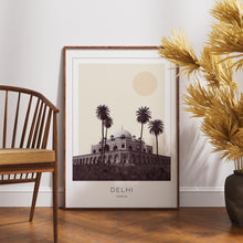 Delhi Poster Print, Delhi Travel Poster, Delhi Minimalistic Wall Art, Delhi, India 1882438055