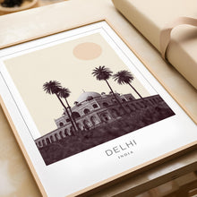 Delhi Poster Print, Delhi Travel Poster, Delhi Minimalistic Wall Art, Delhi, India 1882438055