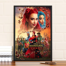 Descendants The Rise of Red Movie Poster, Limited Edition Collectibl Room Decor, Home Decor, Wall art, Gifts for him 1809790866
