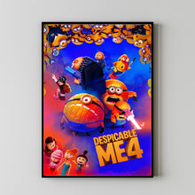 Despicable Me 4 2024 Poster Art Print Movie Posters TV Posters Gift for Movie lovers 2