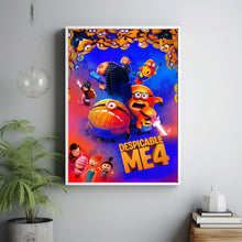 Despicable Me 4 2024 Poster Art Print Movie Posters TV Posters Gift for Movie lovers 2