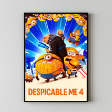 Despicable Me 4 2024 Poster Art Print Movie Posters TV Posters Gift for Movie lovers 4