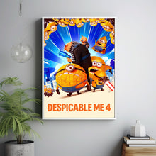Despicable Me 4 2024 Poster Art Print Movie Posters TV Posters Gift for Movie lovers 4
