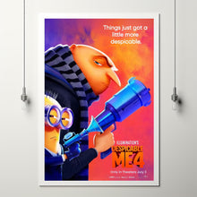 Despicable Me 4 2024 Poster Art Print Movie Posters TV Posters Gift for Movie lovers 5