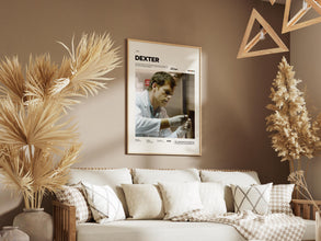 Dexter Poster, TV Series Movie Poster, Michael C. Hall as Dexter Morgan Poster Print, Glossy Paper Movie Poster, Cinematic Wall Decor Idea 4333339493