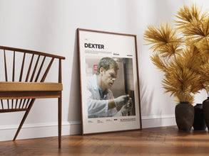 Dexter Poster, TV Series Movie Poster, Michael C. Hall as Dexter Morgan Poster Print, Glossy Paper Movie Poster, Cinematic Wall Decor Idea 4333339493