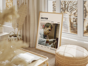 Dexter Poster, TV Series Movie Poster, Michael C. Hall as Dexter Morgan Poster Print, Glossy Paper Movie Poster, Cinematic Wall Decor Idea 4333339493