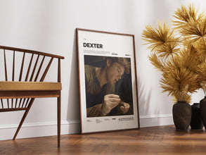 Dexter TV Series Movie Poster, Michael C. Hall as Dexter Poster Print, Alternative Film Poster, Dexter Wall Decor, Cinematic Room Decor Idea 1870230088