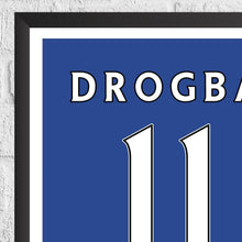 Didier Drogba Legend Stats Football Print 874547504