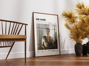 Die Hard Poster, Bruce Willis Poster, John McTiernan's Movie Die Hard Print Poster, John McClane Print Poster, Cinematic Wall Decor 4298120574