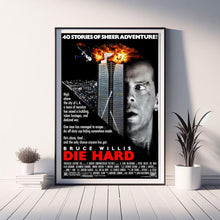 Die Hard (1988) Movie Poster, Classic Film, Room Decor, Canvas Posters, Wall Art Poster, Poster Gifts 4371106760