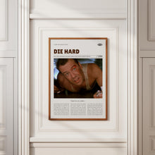 Die Hard, John McTiernan, Retro Movie Poster, Custom Movie Poster Print 4421170119