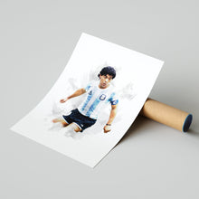 Diego Maradona - Argentina - Legend - Poster - Print 1119399377