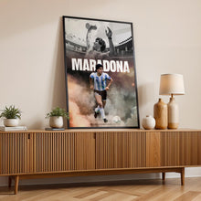 Diego Maradona Football Poster Argentina Football Art Print 4445364305