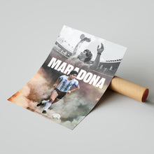 Diego Maradona Football Poster Argentina Football Art Print 4445364305