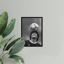 Diego Maradona Print, Football Motivational Poster, Fine Art Photography Wall Art, Sports Fan Gift, Soccer Black and White Print 4443771494
